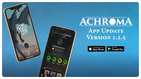 ACHROMA APP UPDATE V1.2.5