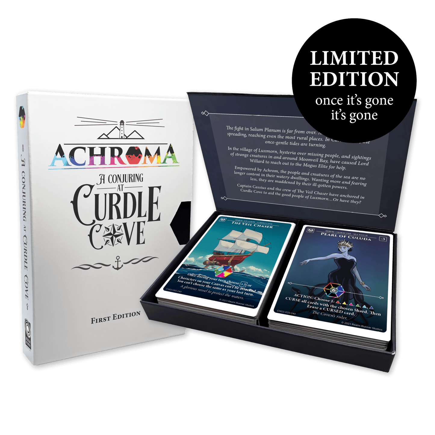Achroma: A Conjuring at Curdle Cove - First Edition