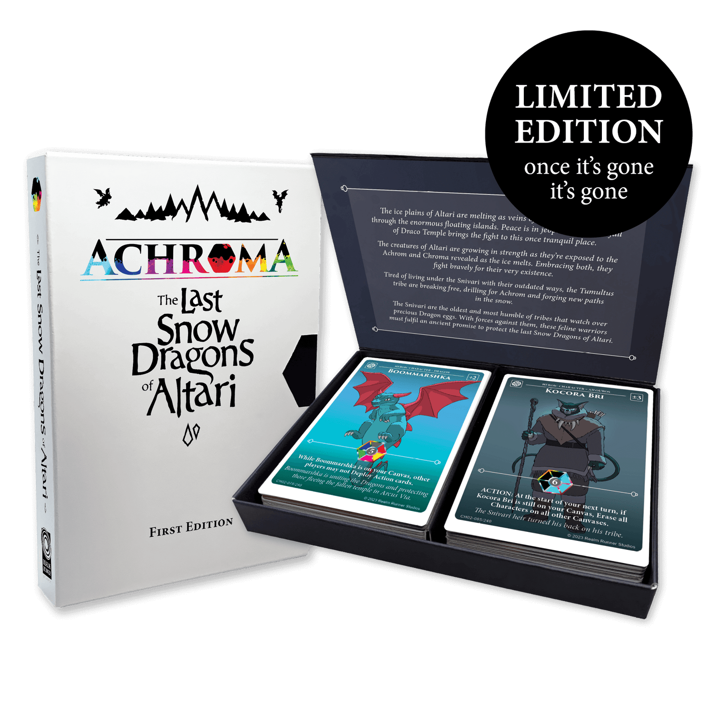 Achroma: The Last Snow Dragons of Altari - First Edition