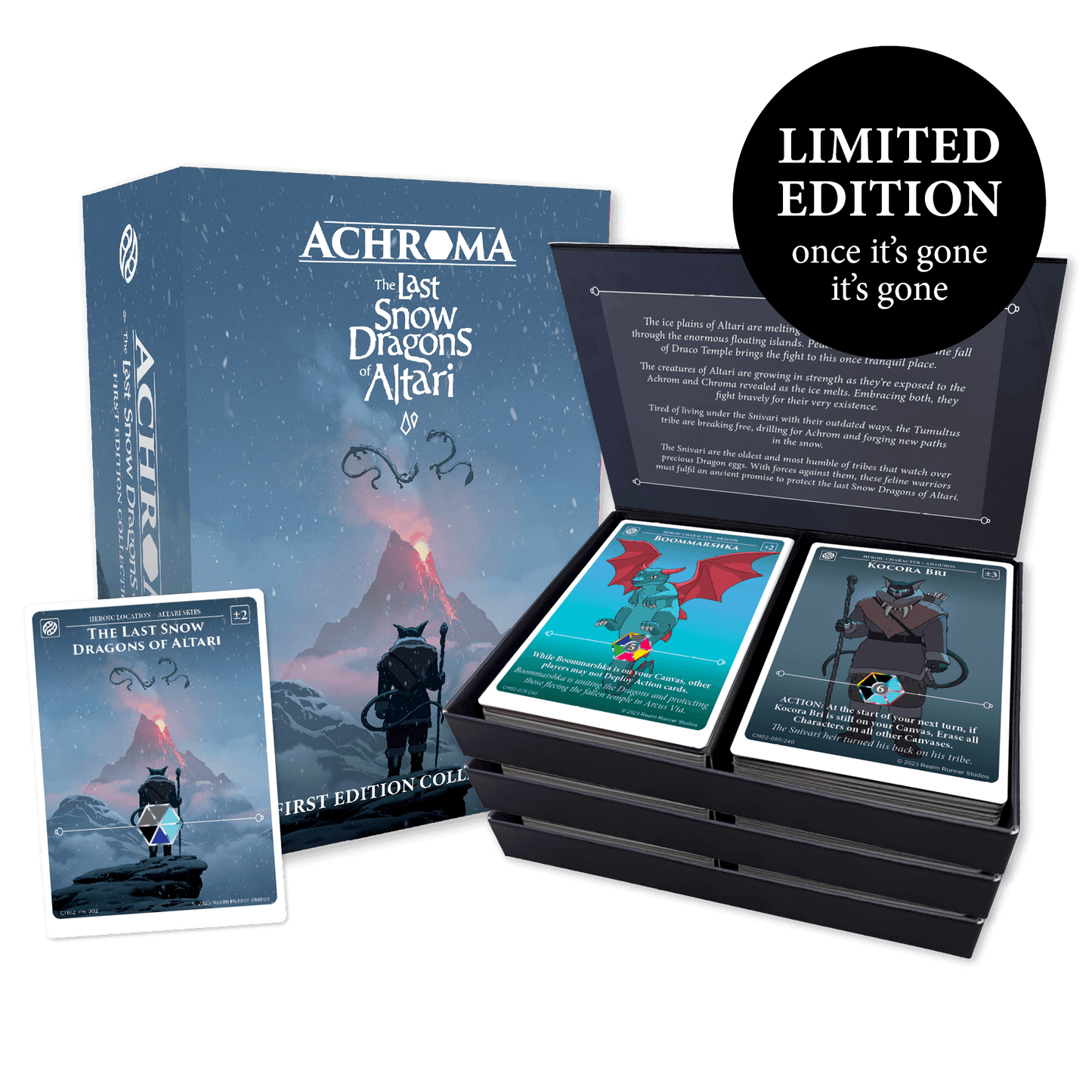 Achroma: The Last Snow Dragons of Altari First Edition Collection