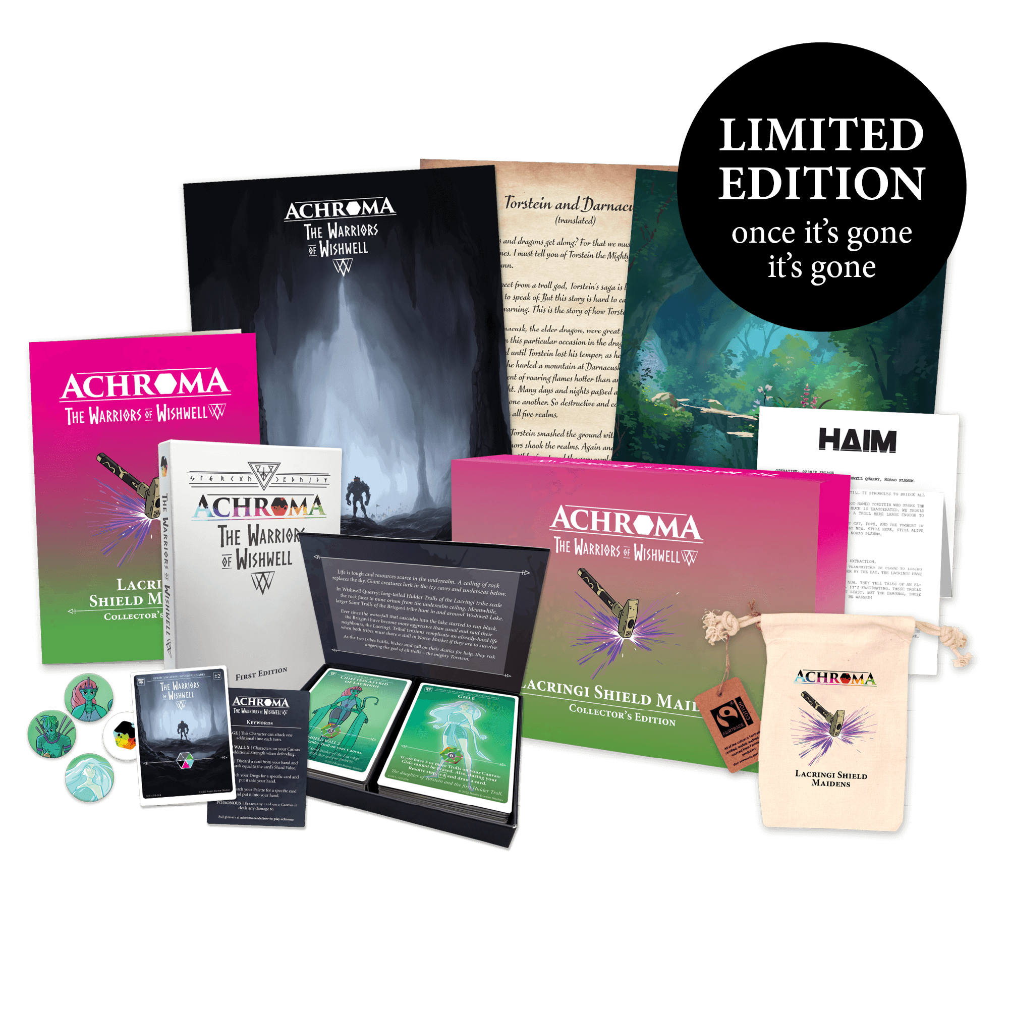 Achroma: The Warriors of Wishwell Collector's Editions
