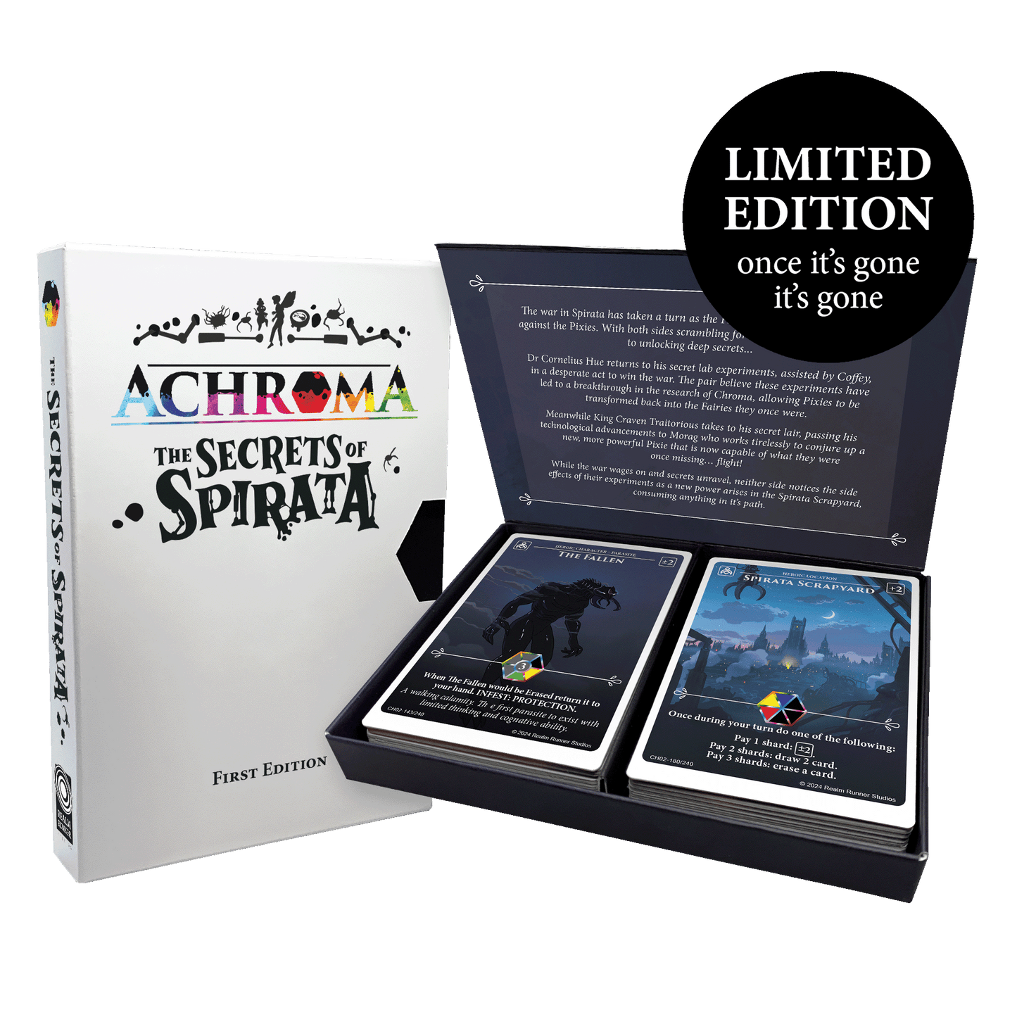 Achroma: The Secrets of Spirata - First Edition