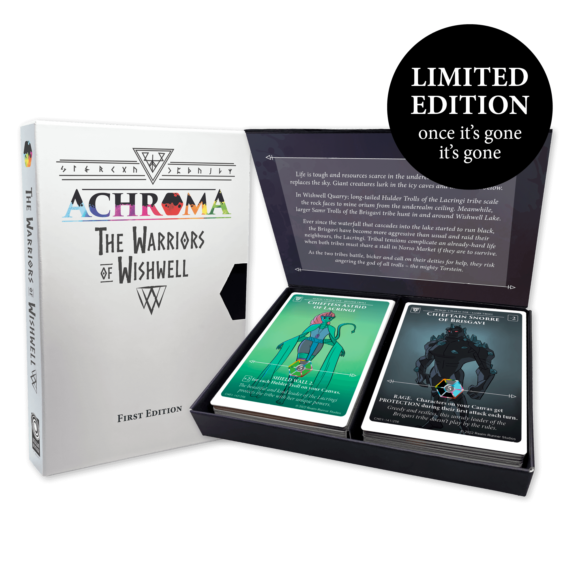 Achroma: The Warriors of Wishwell - First Edition