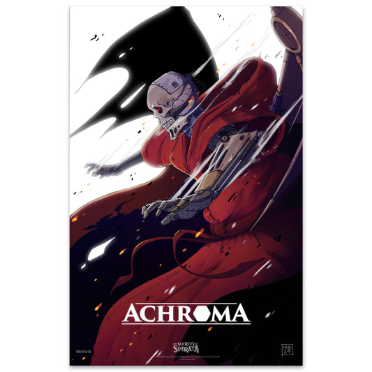 Achroma x Marco D Blanco Limited Edition Sorrono Poster