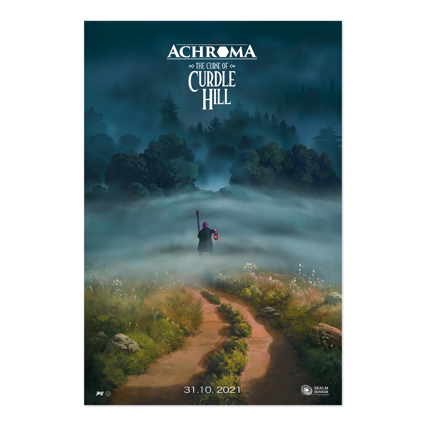 Achroma: The Curse of Curdle Hill 24”x36” Poster